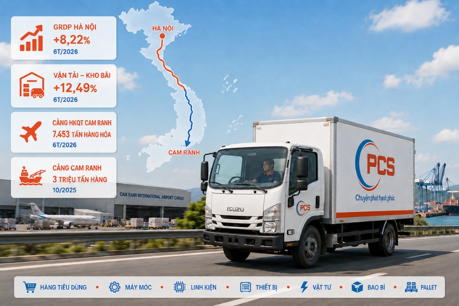 Tổng quan nhu cầu gửi hàng từ Hà Nội đi Cam Ranh Tổng quan nhu cầu gửi hàng từ Hà Nội đi Cam Ranh
