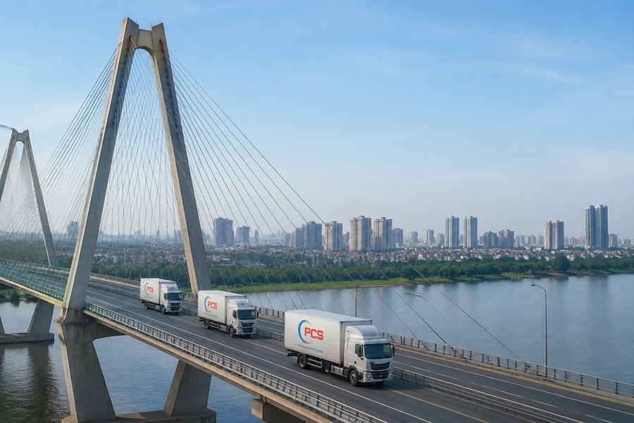 PCS Logistics hỗ trợ nhận h&agrave;ng v&agrave; giao tận nơi tr&ecirc;n tuyến TP.HCM - Cam Ranh
