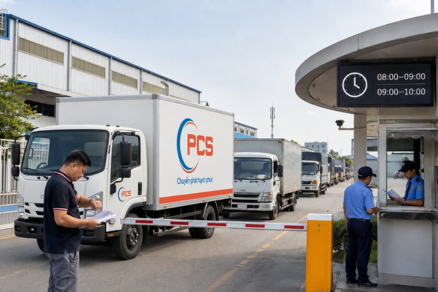 Giải ph&aacute;p vận chuyển h&agrave;ng h&oacute;a H&agrave; nội Phan thiết cho doanh nghiệp tại PCS Logistics