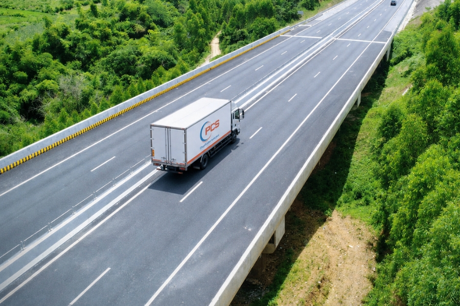 Năng lực vận chuyển h&agrave;ng h&oacute;a H&agrave; Nội &ndash; Phan Thiết của PCS Logistics