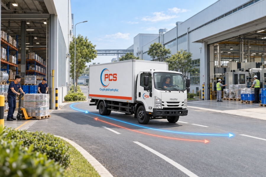 PCS Logistics linh hoạt điều phối hàng giữa nhà cung cấp, kho và các cơ sở sản xuất. PCS Logistics linh hoạt điều phối hàng giữa nhà cung cấp, kho và các cơ sở sản xuất.