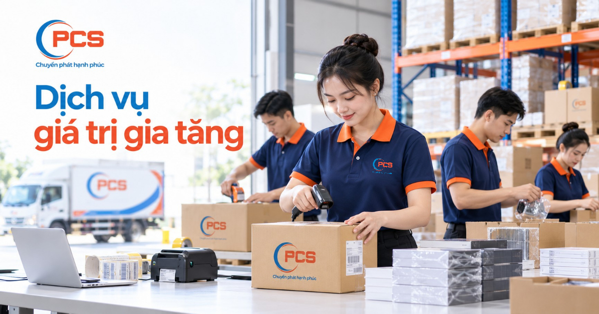 Dịch vụ giá trị gia tăng logistics tối ưu vận hành kho cho doanh nghiệp tại PCS Logistics