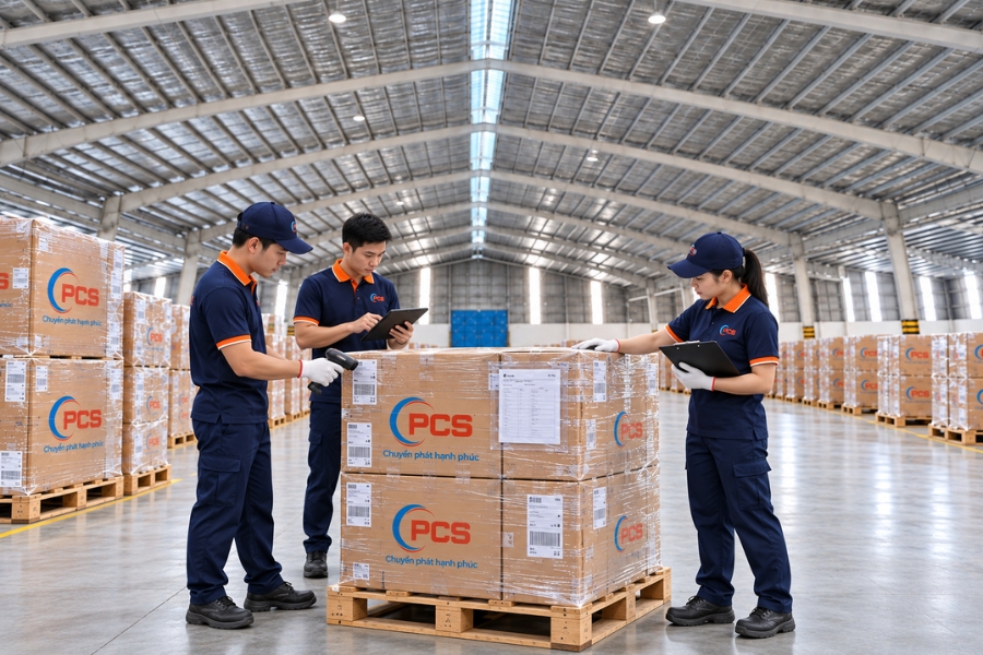PCS Logistics kiểm soát hàng hóa, đơn hàng và chứng từ xuyên suốt quá trình Fulfillment B2B PCS Logistics kiểm soát hàng hóa, đơn hàng và chứng từ xuyên suốt quá trình Fulfillment B2B