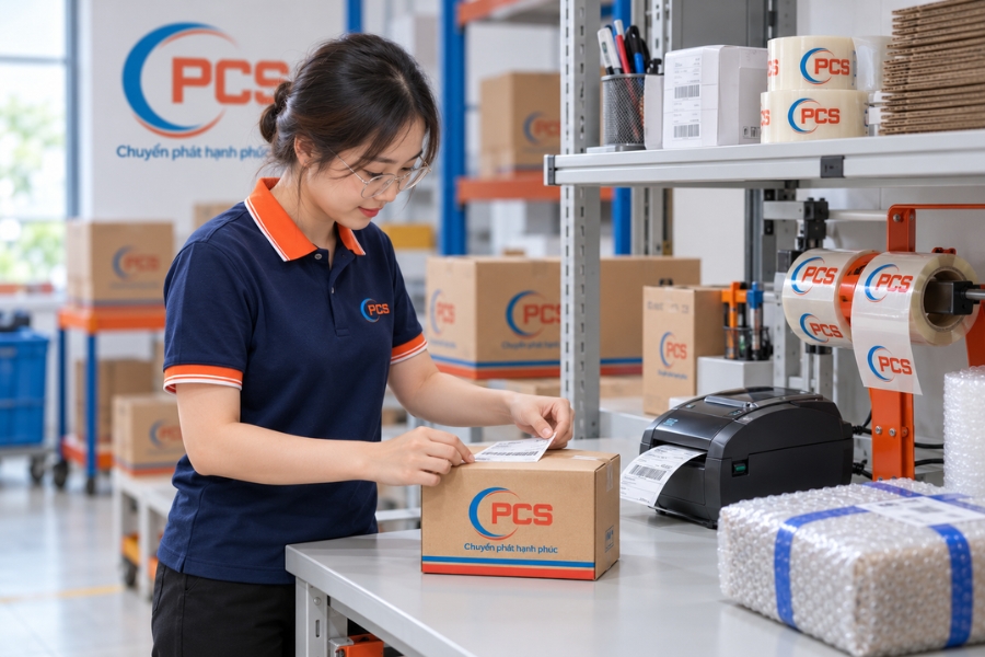 PCS Logistics kiểm so&aacute;t th&ocirc;ng tin kiện h&agrave;ng v&agrave; quy tr&igrave;nh xử l&yacute; đơn trong hoạt động chuyển ph&aacute;t