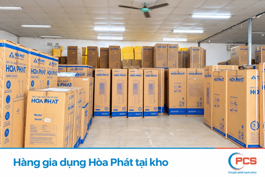 PCS Logistics chuẩn h&oacute;a chứng từ giao nhận để hỗ trợ H&ograve;a Ph&aacute;t đối so&aacute;t đơn h&agrave;ng điện m&aacute;y